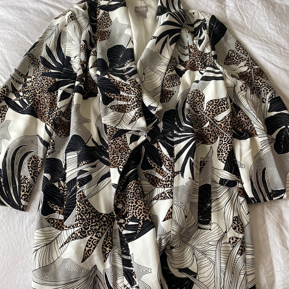 Floral blazer